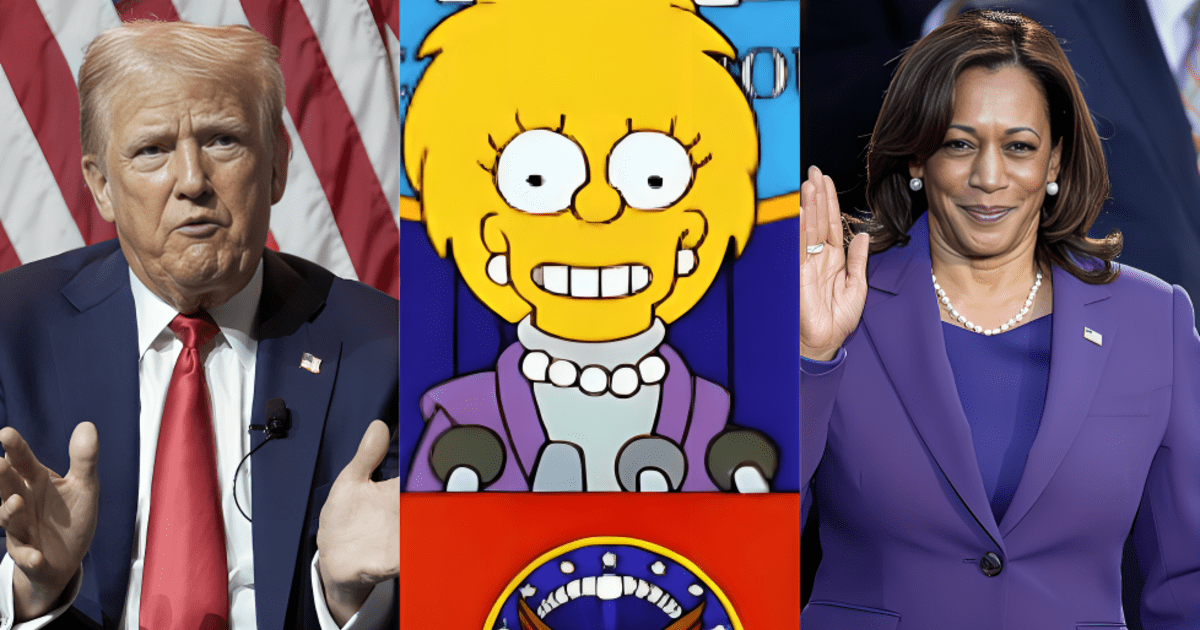 La increíble predicción de Los Simpson para las elecciones en Estados