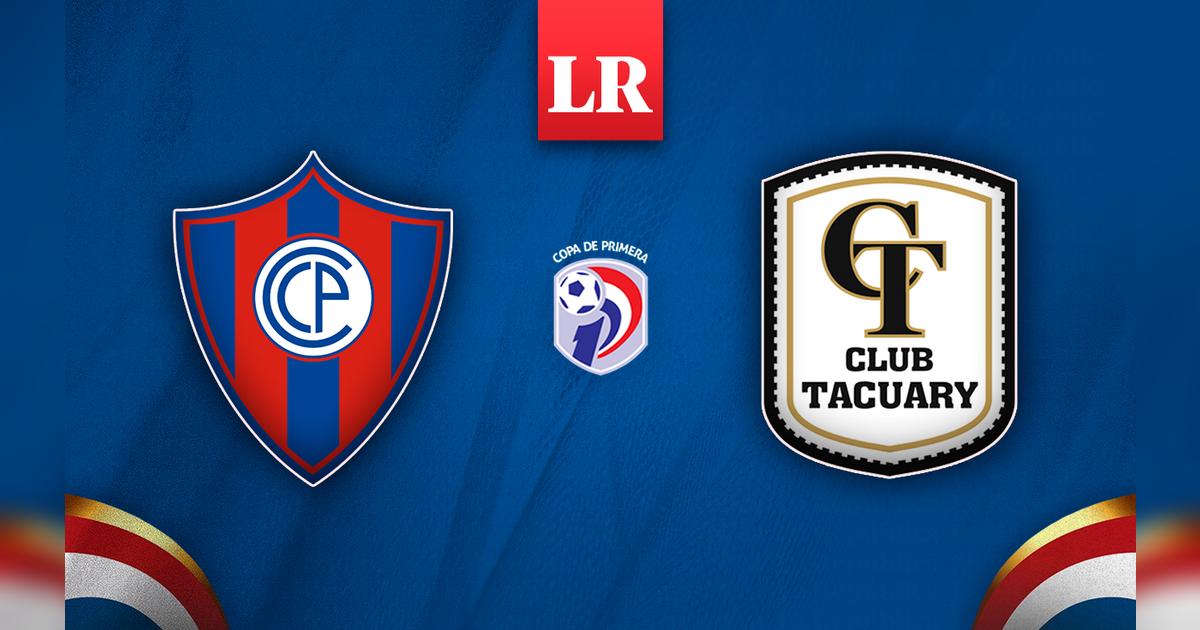 A qué hora juega Cerro Porteño vs Tacuary HOY por la Primera División