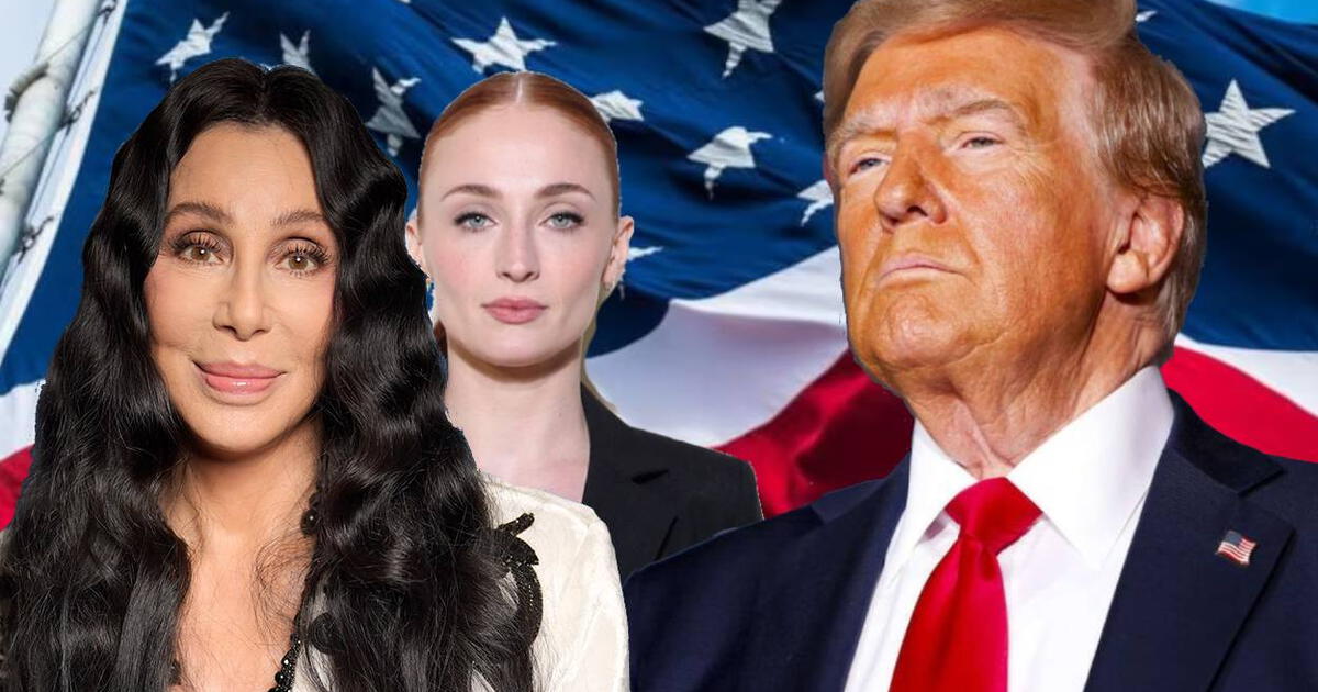 Cher, Sophie Turner y otras famosas que aseguraron abandonar Estados Unidos si ganaba Trump las elecciones 2024