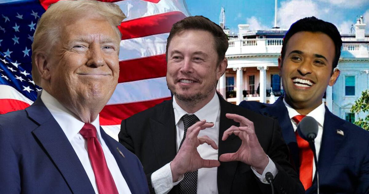 Donald Trump confirma a Elon Musk y Vivek Ramaswamy en el Departamento de Eficiencia Gubernamental de Estados Unidos