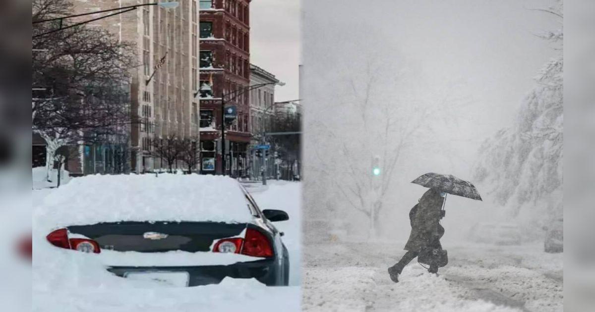Tormenta invernal en Estados Unidos California, Washington, Oregón y