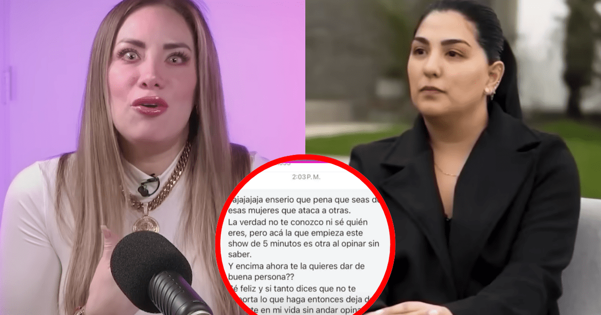 Grasse Becerra Filtra Chats Privados Con Ana Siucho Tras Pelea Por Su