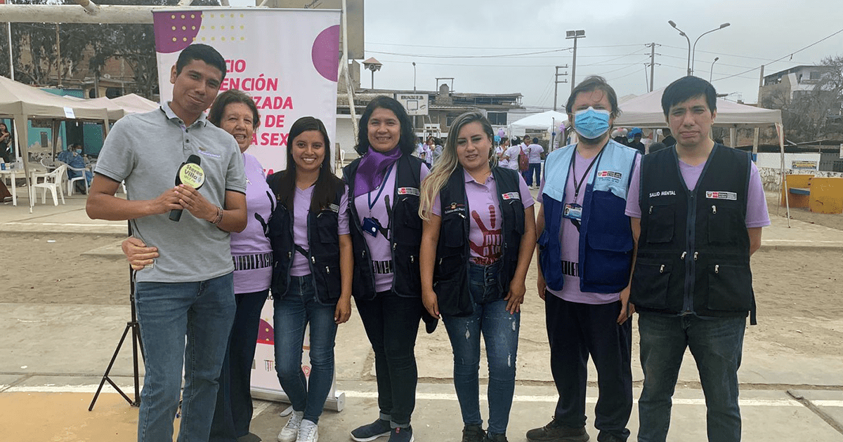 Villa El Salvador: pasacalle y campaña de salud gratuita por el Día de la lucha contra la violencia sobre la mujer