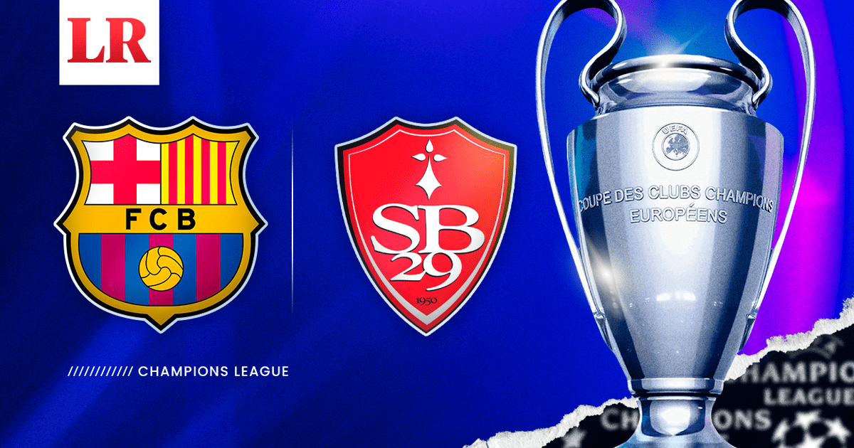 Ver partido FC Barcelona vs Brest EN VIVO Champions League 2024