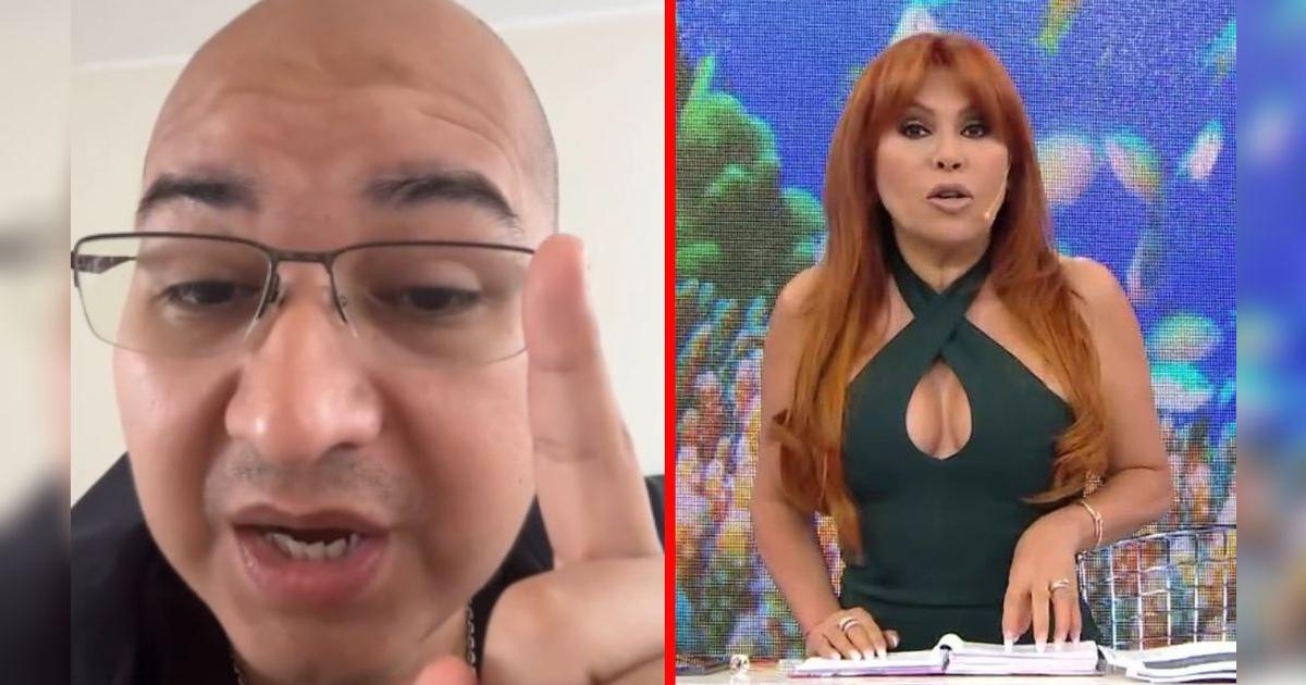 Driver attacks Magaly Medina for lack of credits: “Be careful, one more”