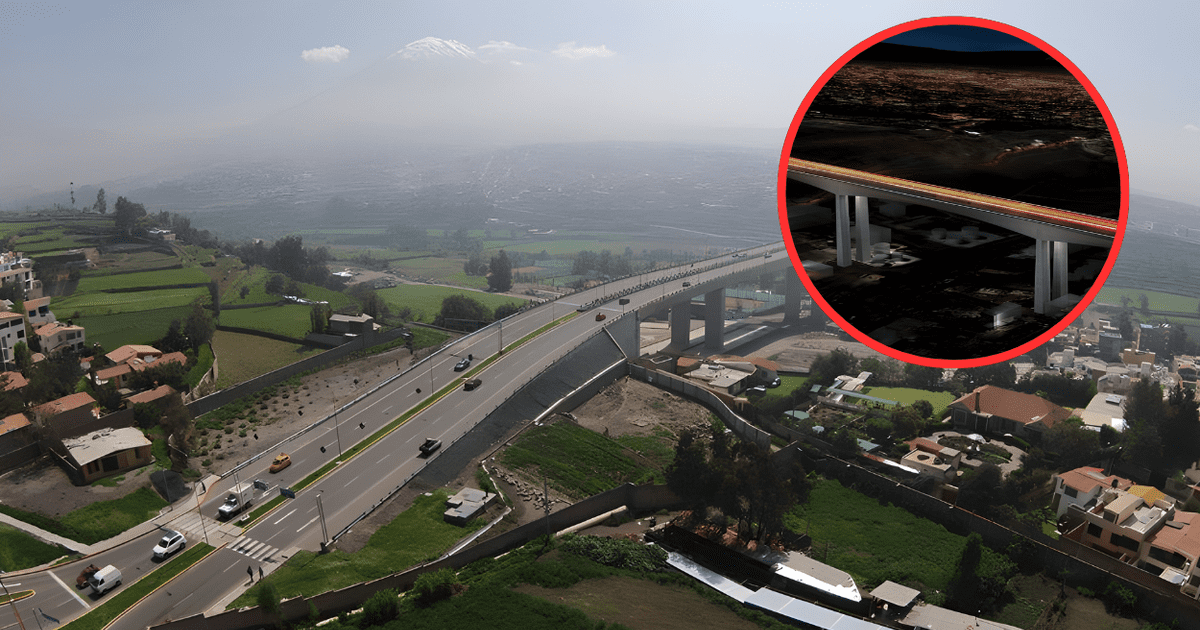 El puente más largo que atraviesa la costa y sierra del Perú se construyó en solo 22 meses con tecnología avanzada de Suiza y China