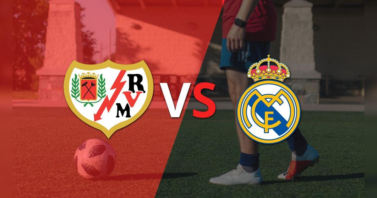 Rayo Vallecano anota el gol del empate a Real Madrid y el marcador ...