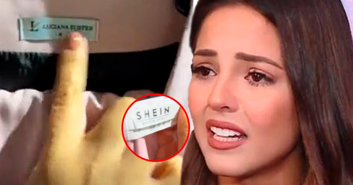 User is surprised to find a Shein label on a piece of clothing from Luciana Fuster’s store and exposes it on TikTok | Shows