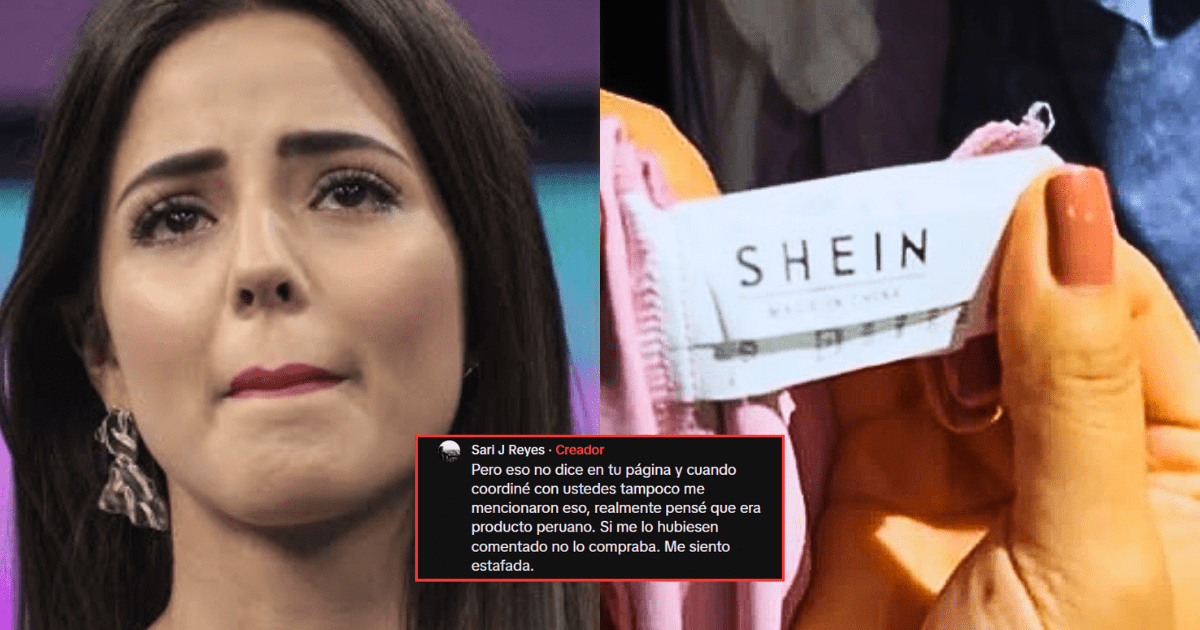 Luciana Fuster’s brand confirms that they sell SHEIN clothing and the user rebukes her: “I thought it was a Peruvian product” | TikTok | Shows