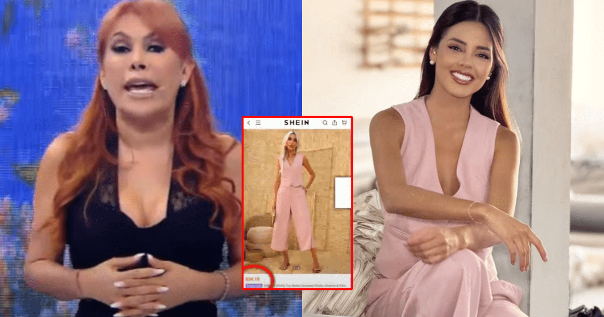 How much do the garments from Luciana Fuster’s collection cost on Shein?: Magaly Medina exposes the original price | Magaly TV, the firm | Shows