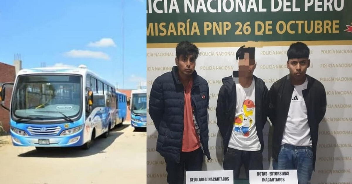 Desarticulan Banda Criminal Que Extorsionaba A Empresas De Transporte En Piura Sociedad La