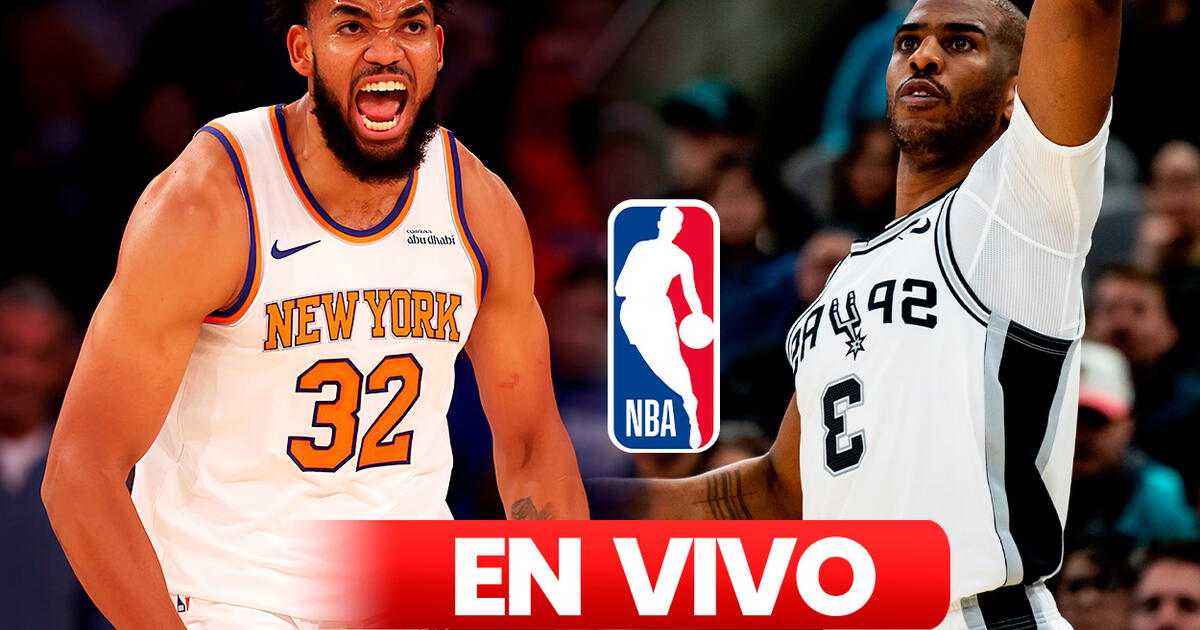 New York Knicks Vs. San Antonio Spurs En Vivo Con Karl-anthony Towns 