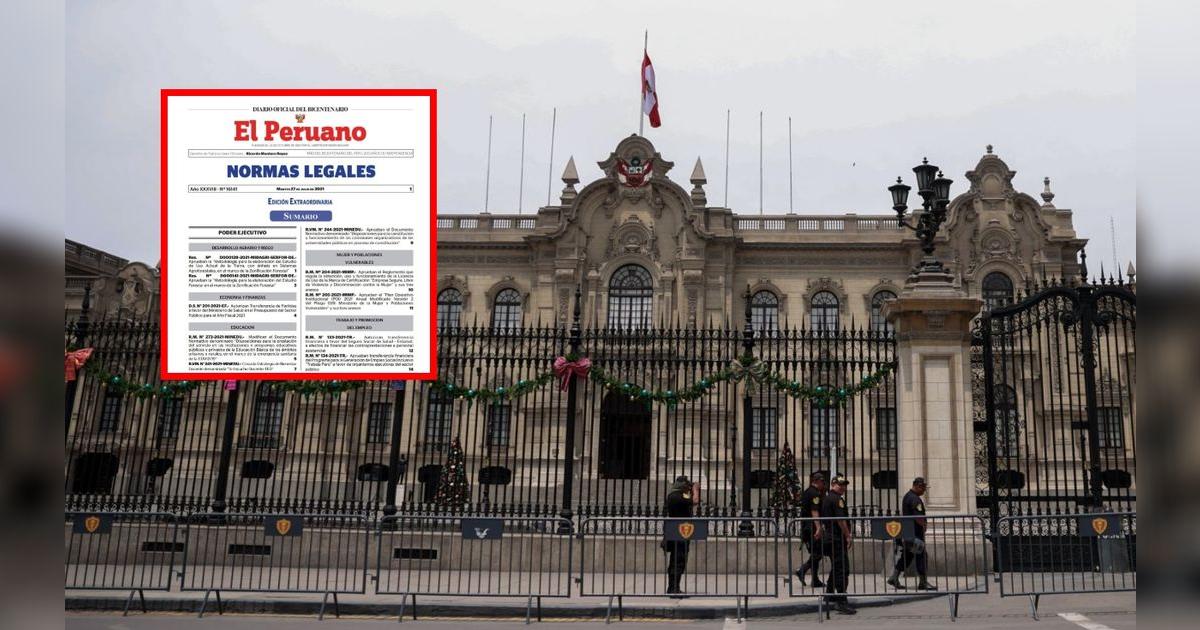 Gobierno declara nombre del año 2025 como “Año de la recuperación y