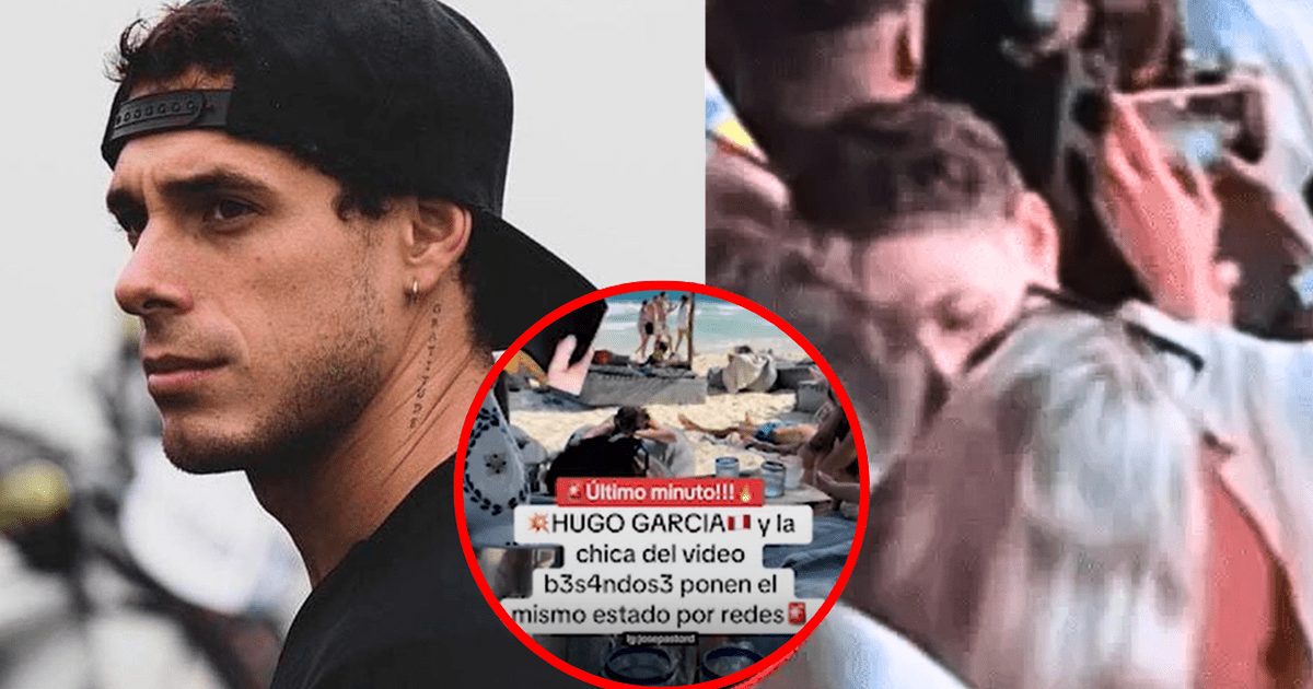 Hugo García shocks users by sharing the same post as the young woman he kissed in Tulúm: “First, tequila” | Shows