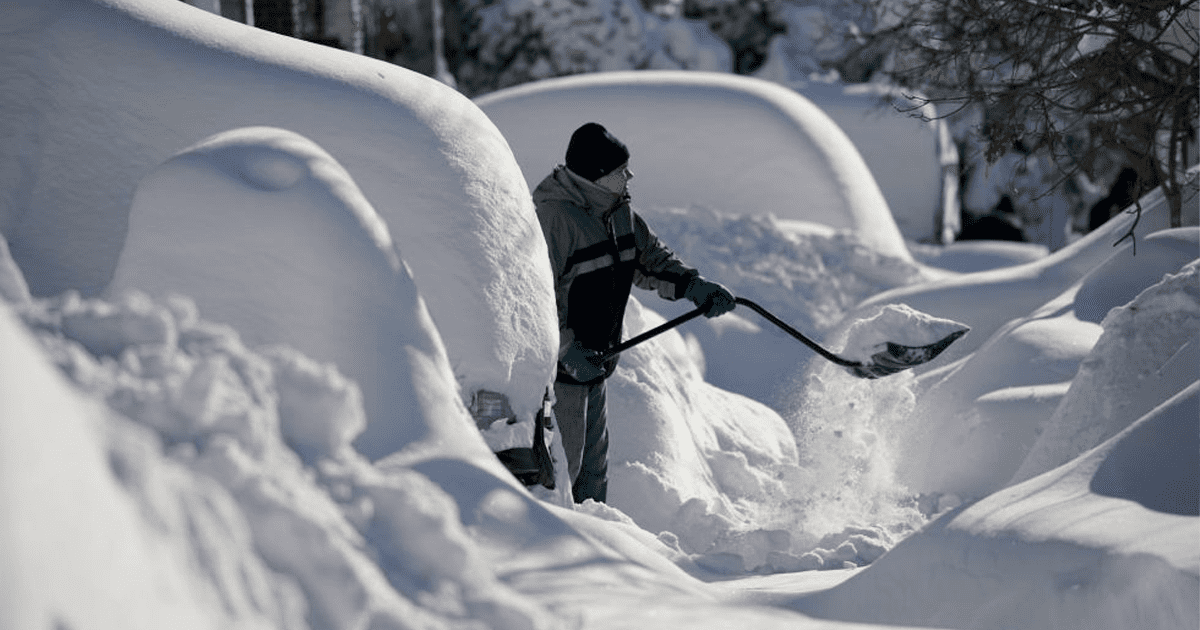 Invierno en Estados Unidos nueva tormenta de nieve que se aproxima a