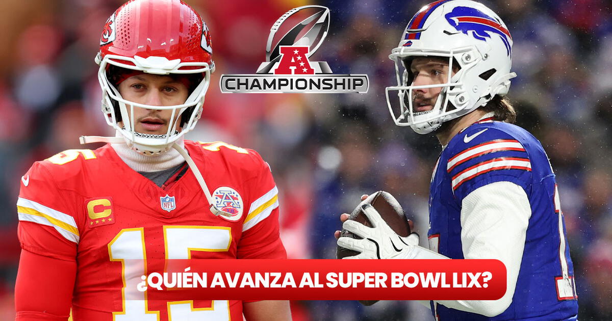 ¿Quién ganó Chiefs vs Bills y clasificó al Super Bowl 2025? Resultado