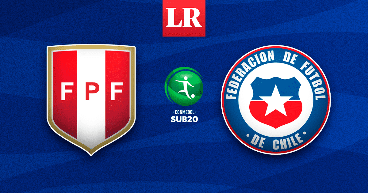 Perú vs Chile sub20 EN VIVO transmisión ONLINE y LINK GRATIS para ver