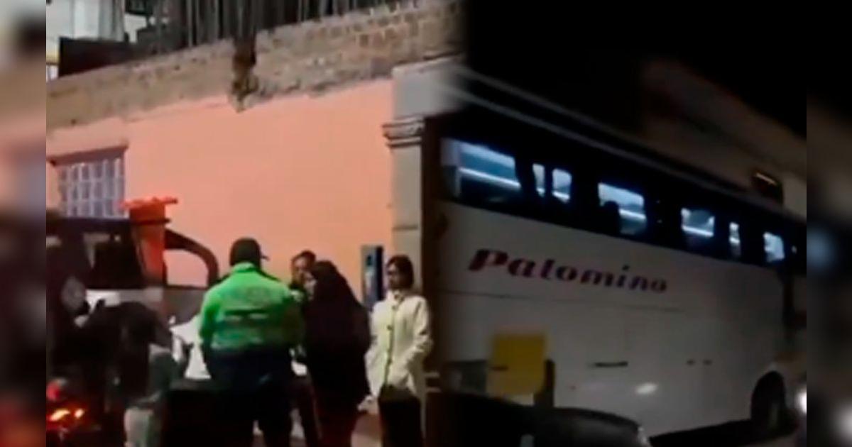 Sujetos armados secuestran bus interprovincial y roban a pasajeros que ...