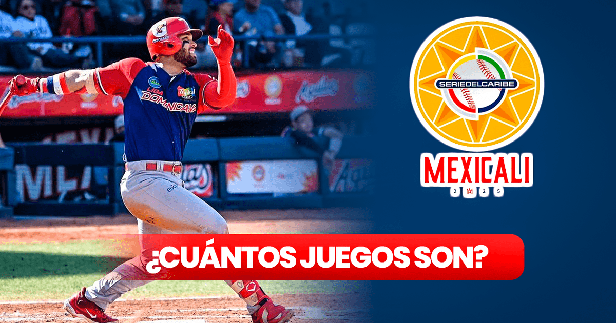 ¿Cuántos juegos son en la Serie del Caribe 2025, según el calendario