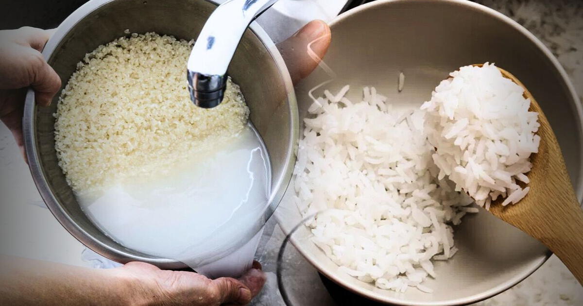 Lavar el arroz antes de cocinar: consejos de expertos para prevenir problemas de salud