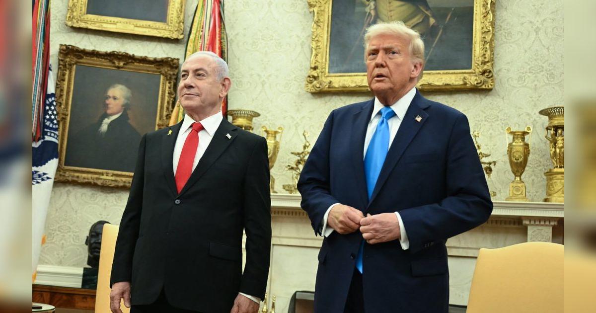 Trump y Netanyahu se reunen en la Casa Blanca para retomar negociaciones sobre alto fuego en Gaza | hnews | Mundo | La República