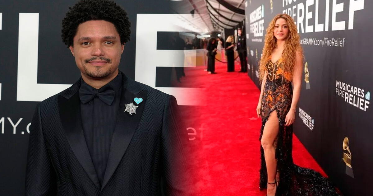 Quién es Trevor Noah, el comediante que calificó en los Grammy a Shakira como "lo más grande que salió de Colombia que no es delito"