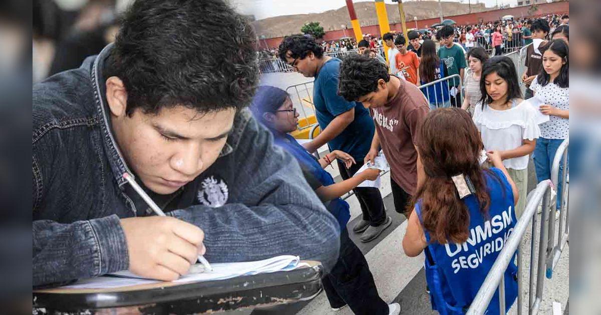 San Marcos 2025II resultados del simulacro, fechas del examen de