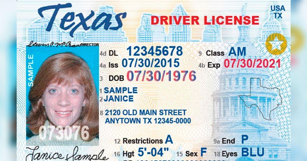 Se acerca la fecha límite para obtener la REAL ID en Texas: todo lo que ...
