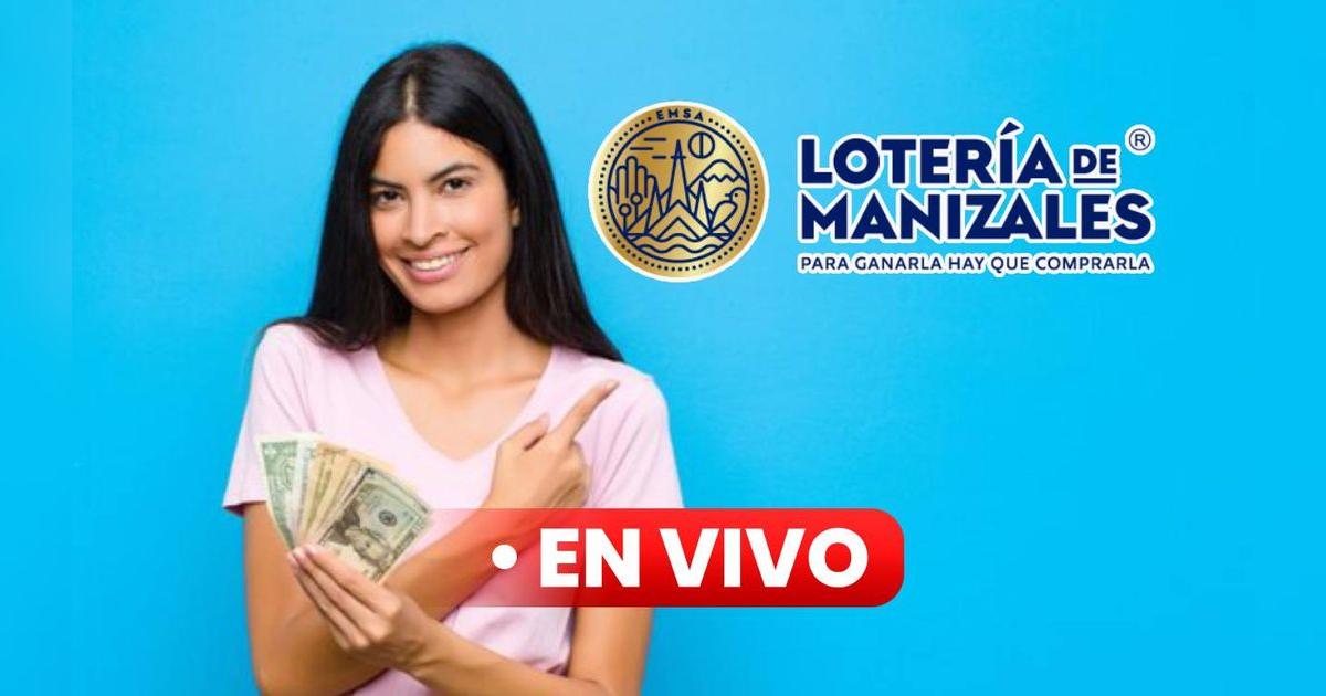 Resultados Lotería de Manizales EN VIVO: qué cayó en la lotería de