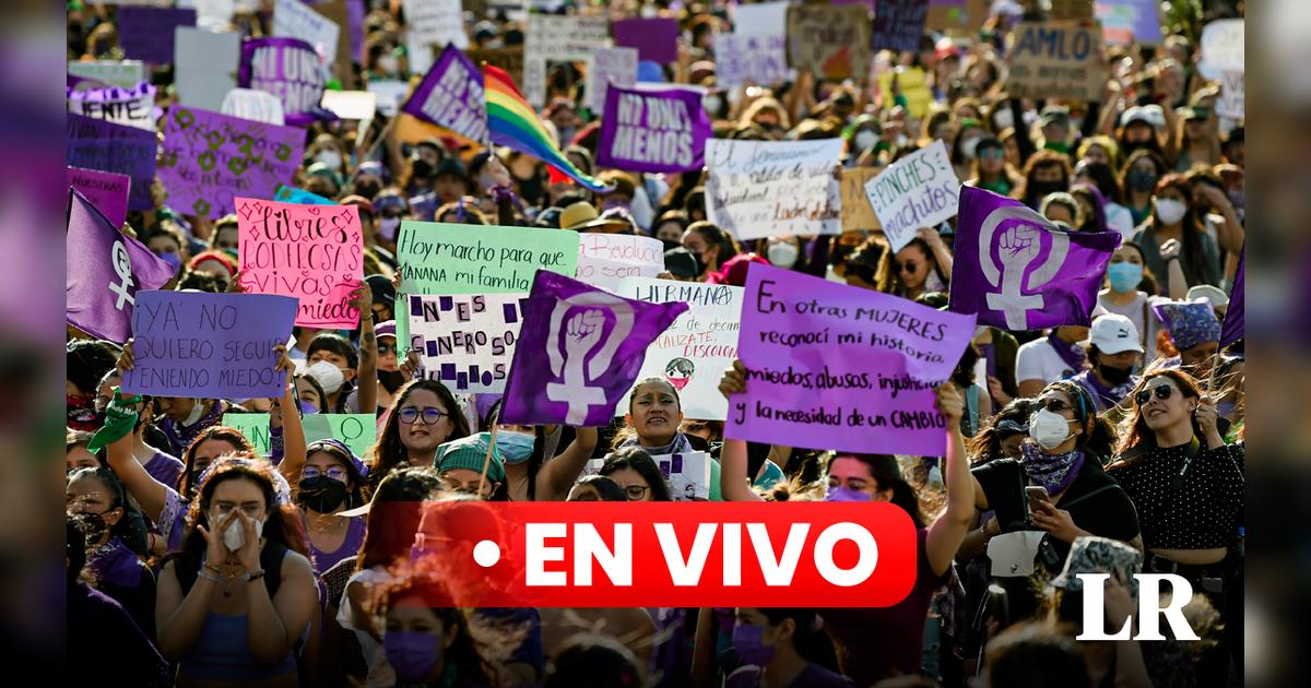 Ver Marcha 8M en vivo y en directo en México: a qué hora, dónde seguir ...