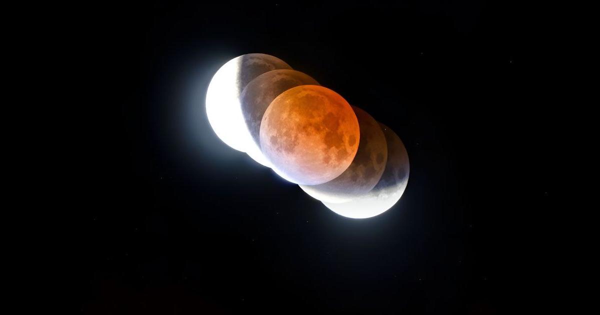 Eclipse lunar 2025 estas son las zonas horarias en Estados Unidos para