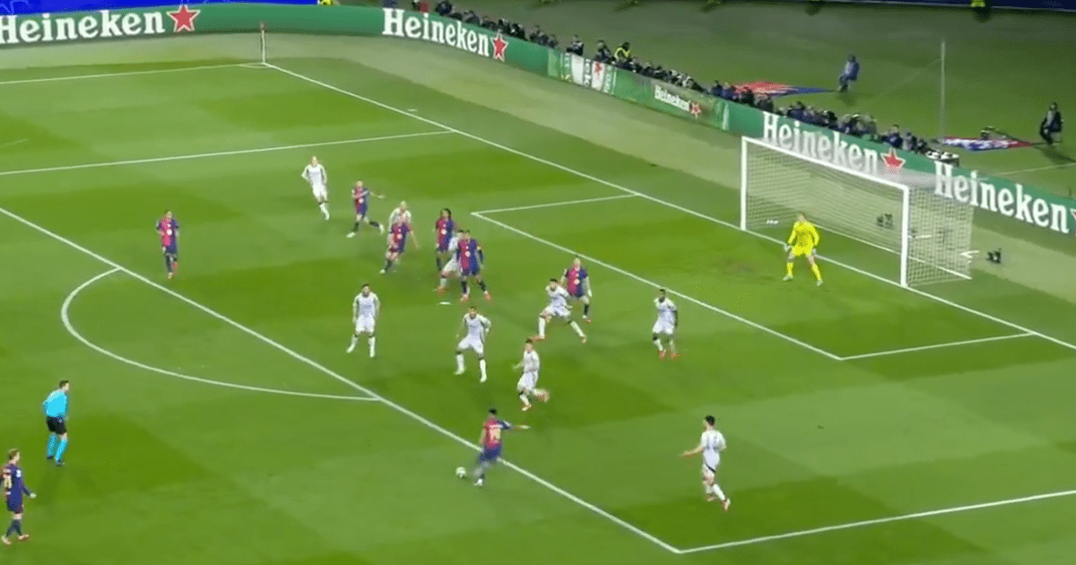 Gol de Lamine Yamal en Barcelona vs Benfica: espectacular tanto para el