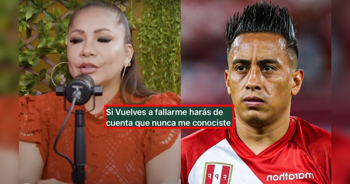 Marisol y la fuerte advertencia que le hizo a Christian Cueva por no