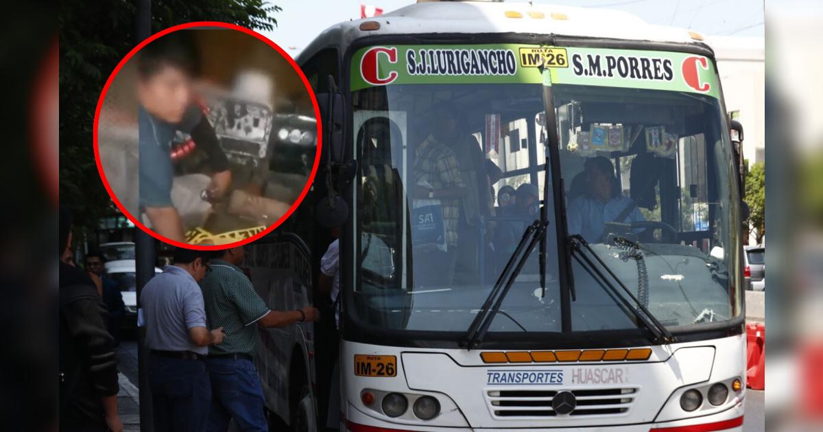 Secuestran a chofer y cobradora de línea Huáscar en SJL: "Pónganse en ...
