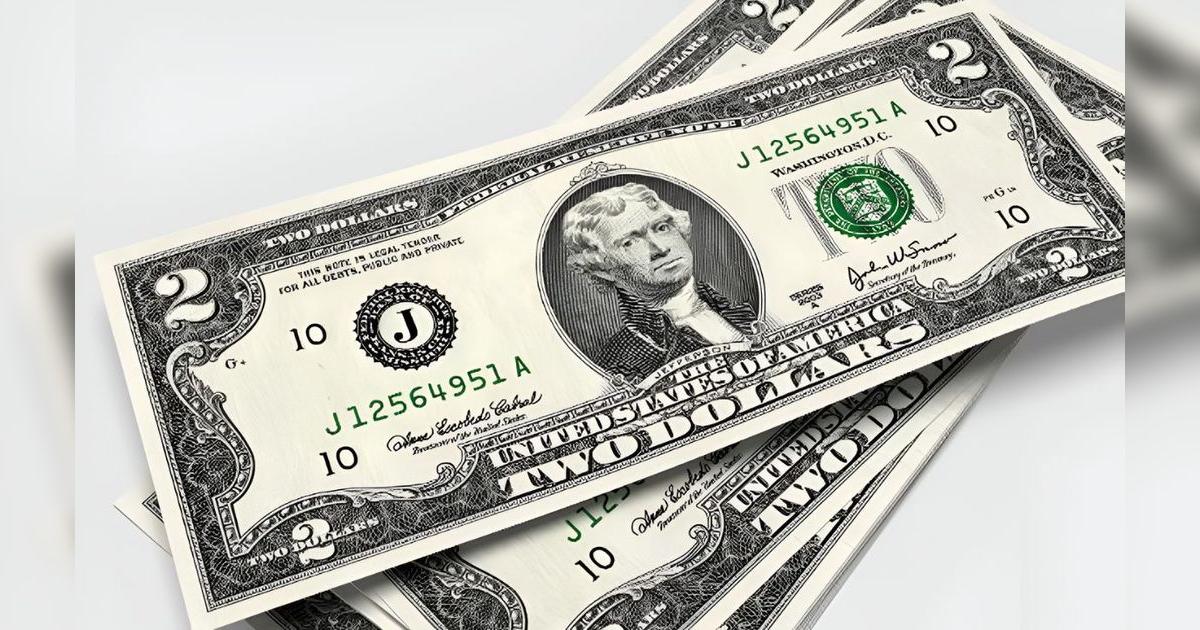 Numismática en Estados Unidos: los billetes de 2 dólares que los ...