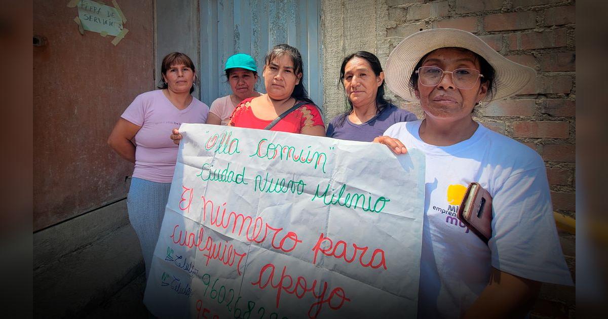Asesinan a balazos a dirigente de olla común en SJM al proteger a sus hijas