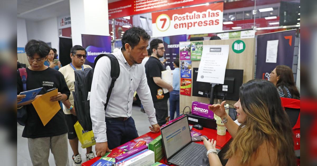 Maratón del empleo del MTPE ofrecerá 1.000 puestos de trabajo el 15 de ...