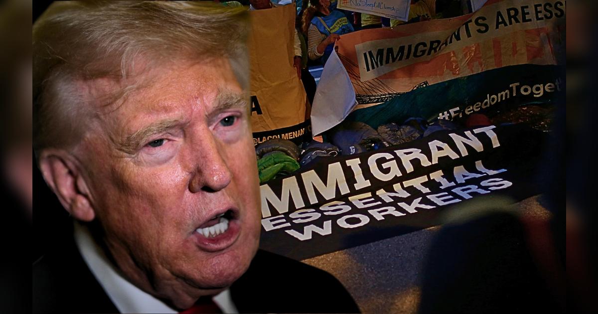 Miles de inmigrantes en Estados Unidos atraviesan momentos de incertidumbre tras una reciente decisión tomada por Donald Trump. Foto: composición LR Miles de inmigrantes en Estados Unidos atraviesan momentos de incertidumbre tras una reciente decisión tomada por Donald Trump. Foto: composición LR