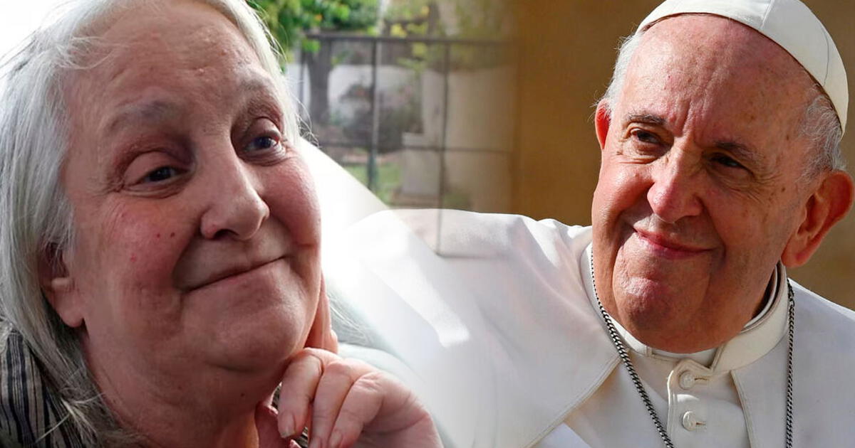 María Elena Bergoglio, la única hermana viva del papa Francisco así ha