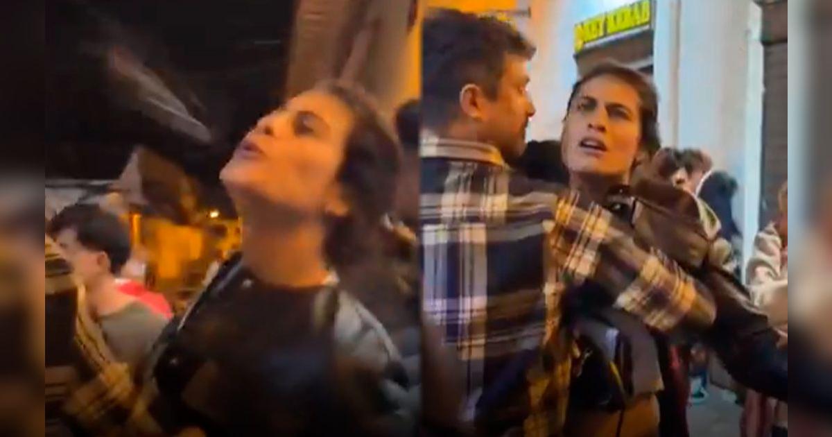 Indignación por acto racista en Cusco: mujer escupe e insulta a hombre ...