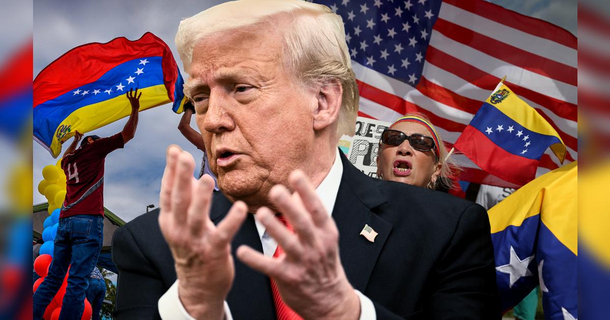 El presidente Donald Trump reactivó una ley de 1798 para deportar a más de 200 inmigrantes venezolanos al Centro de Confinamiento del Terrorismo de El Salvador (CECOT). Foto: composición LR