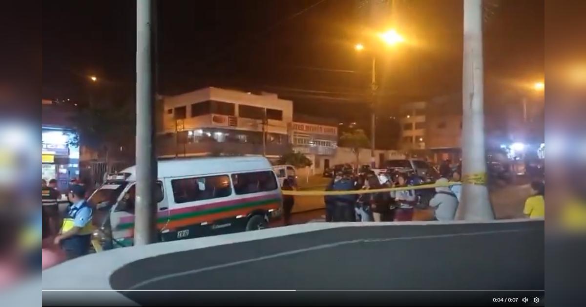 Niño muere tras ataque a balazos contra combi
