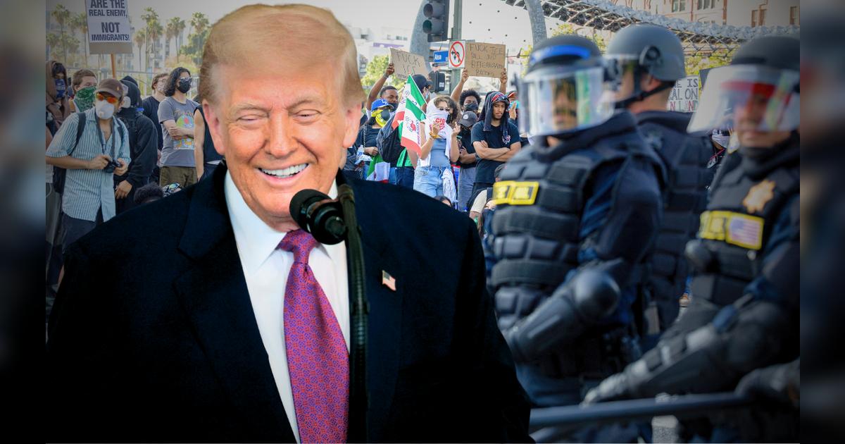 Donald Trump ignora dictamen de juez e insiste que salvó a Los Ángeles ...