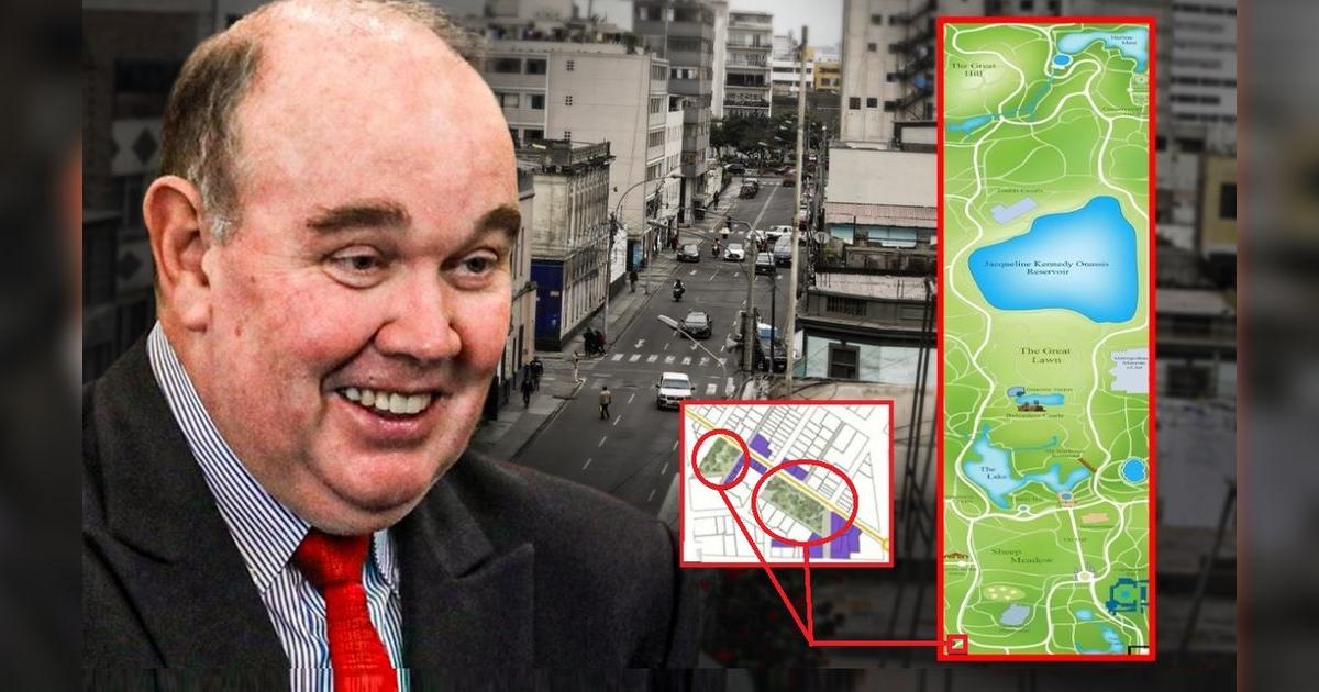 El ‘Central Park’ de López Aliaga será un