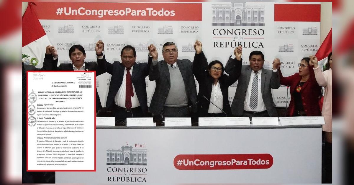 Pleno del Congreso oficializa nombramiento