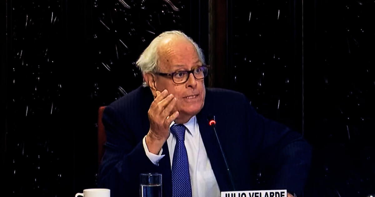 Julio Velarde y la pérdida de peso del MEF: