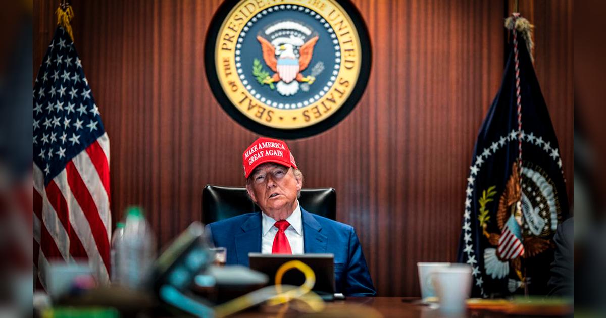 Donald Trump se reúne en la Casa Blanca durante el ataque de Irán a ...