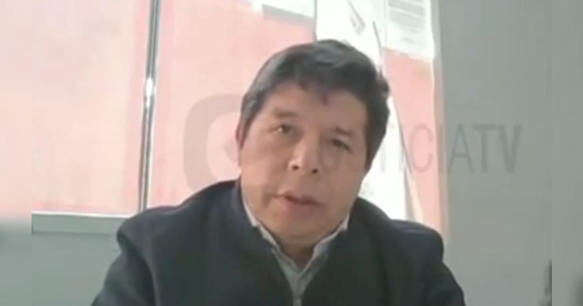 Pedro Castillo insiste en que es “presidente