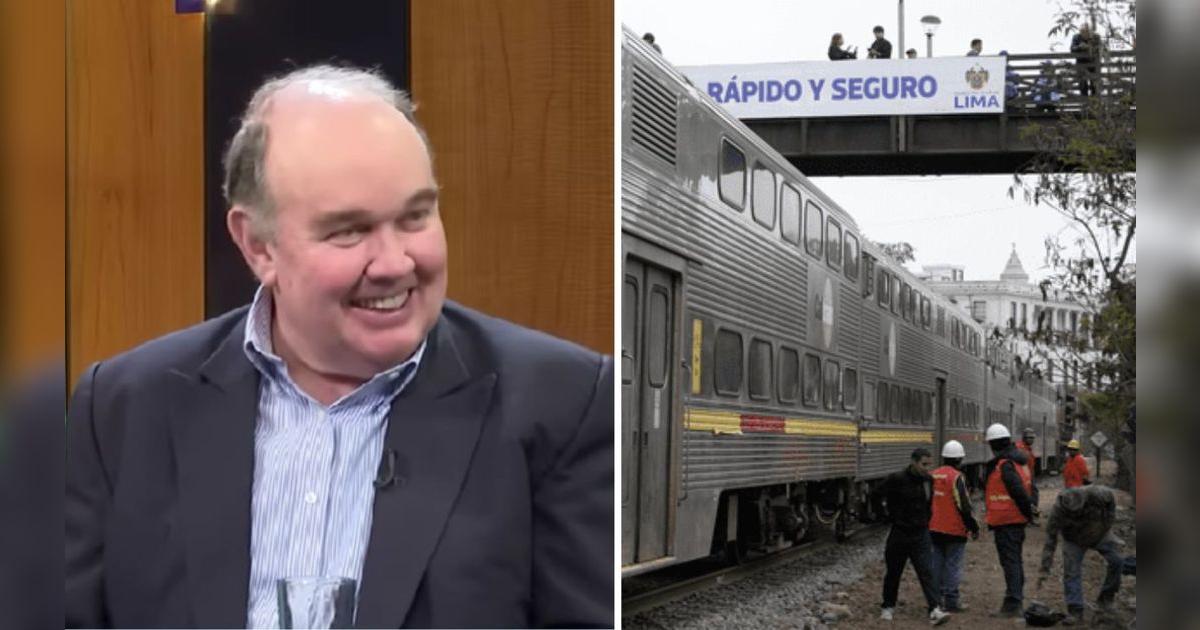 Rafael López Aliaga se ríe al saber que tren se descarriló: “Estuvo dos ...