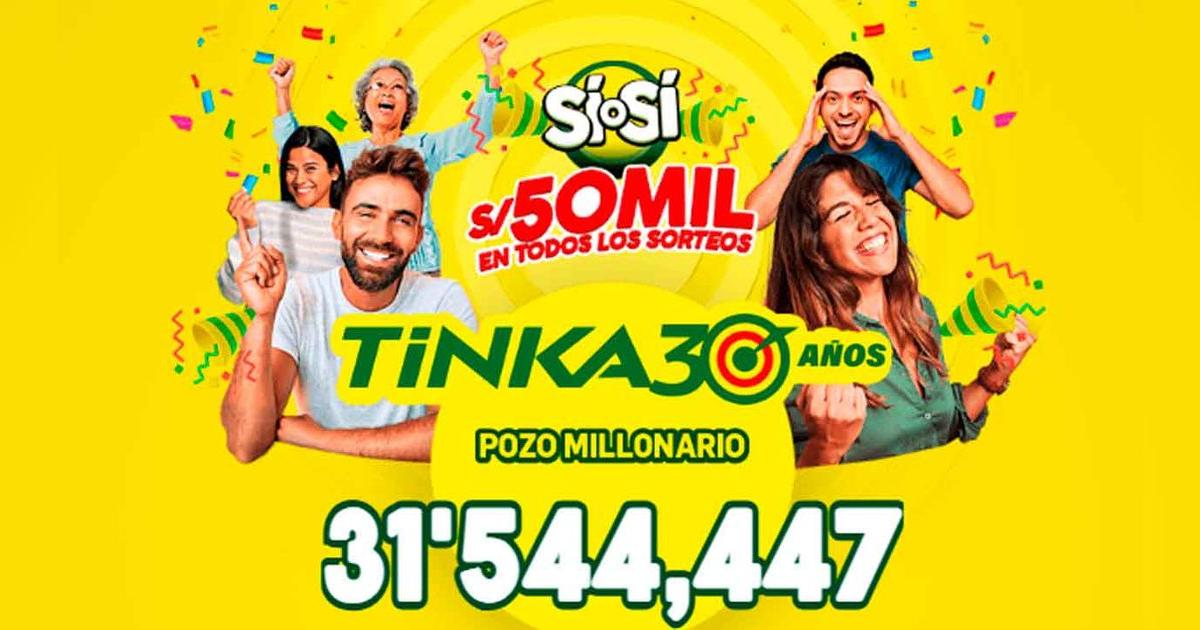 La Tinka resultados del 30 de julio de 2025: – El reportero andino